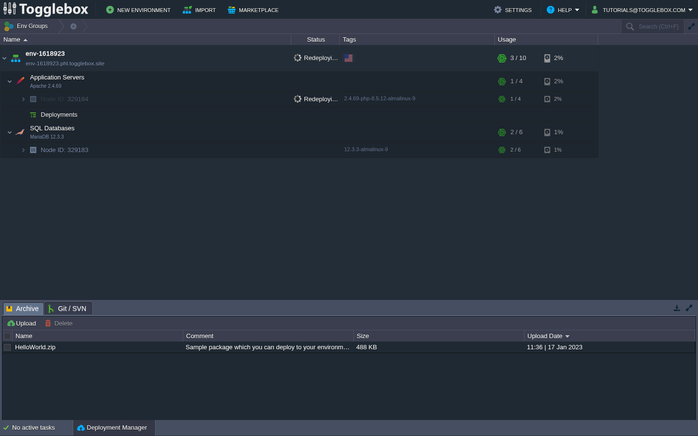 App Hosting node in Redeploying state